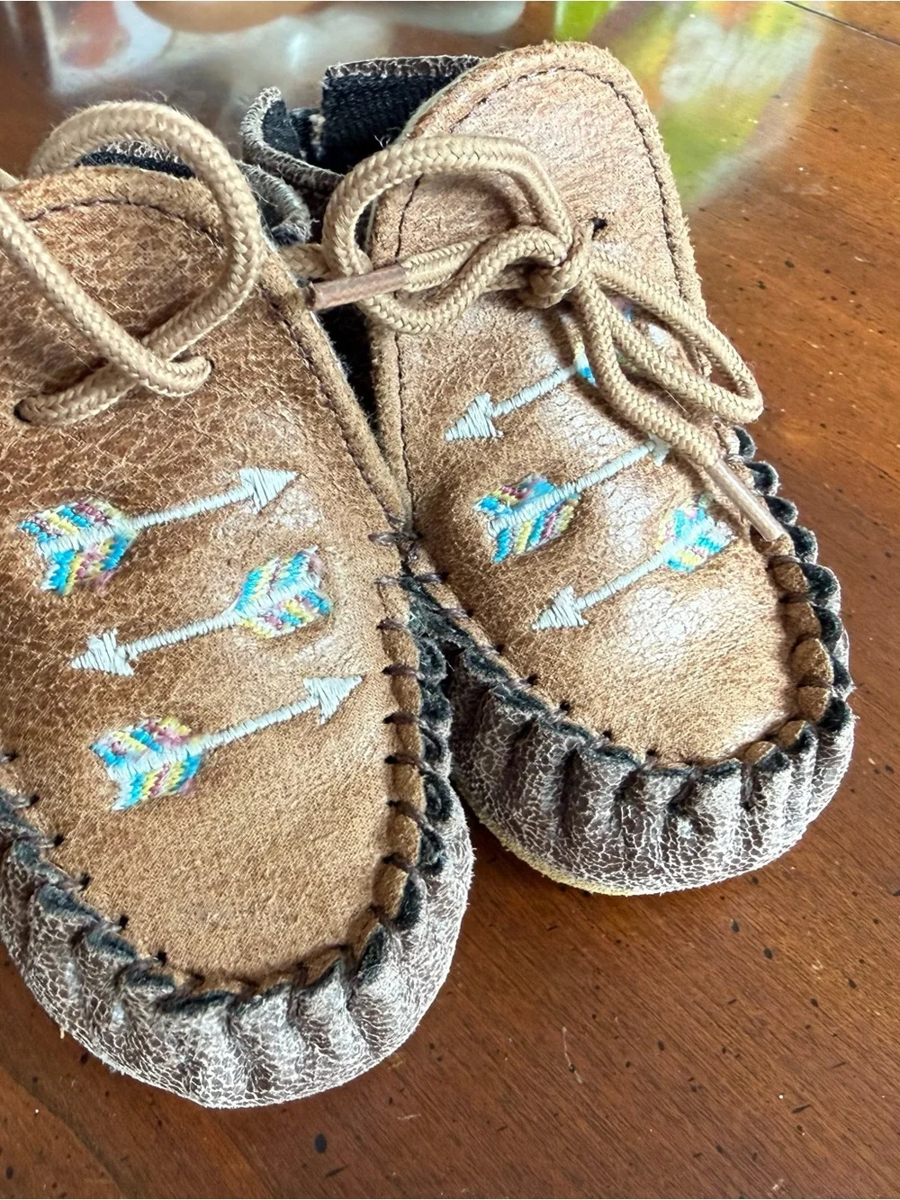Old West Infant Moccasins